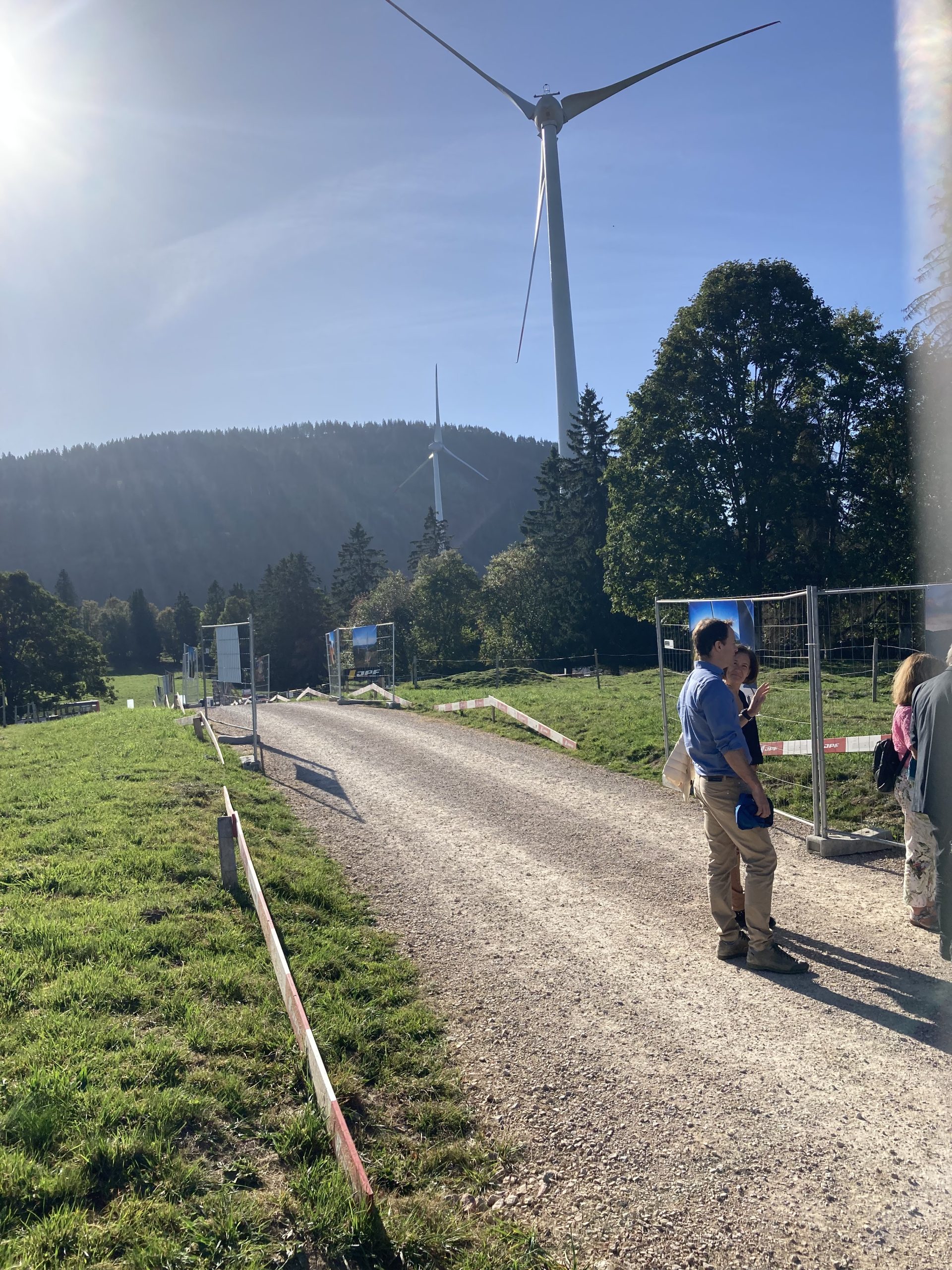 Les éoliennes de Sainte-Croix